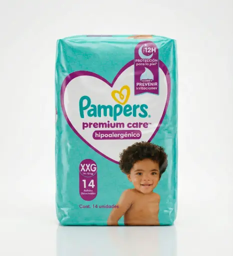 [10319] Pañal Premium Care XXG Pampers 14un