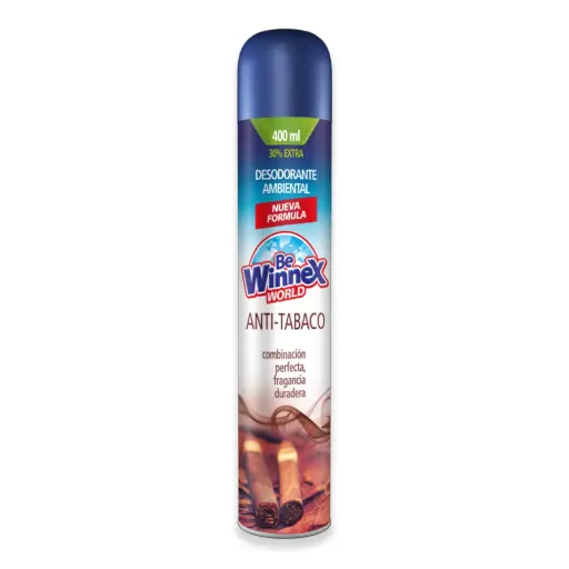[10076] Desodorante Ambiental Antitabaco WINNEX 400ml 