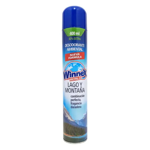 [10079] Desodorante Ambiental Lago y Montaña WINNEX 400ml 