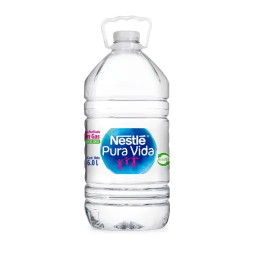 [10025] Agua Pura Vida Sin Gas Nestle 6L