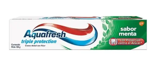 [10305] Pasta Dental Triple Proteccion Menta Aquafresh 95g