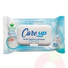 [10487] Papel Higienico Humedo CareUp 25un