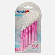 [10477] Cepillo Interdental Angulo 0.6mm 6un 