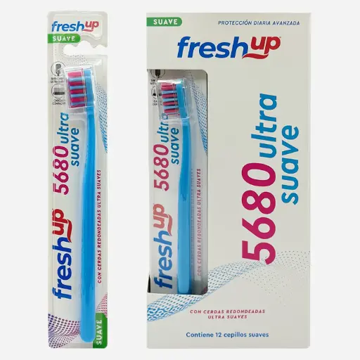 [10481] Cepillo Ultra Suave c/Tapa Fresh Up 1un