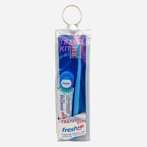 [104030] Kit Cepillo + Hilo + Pasta Sensitive FreshUp 1un