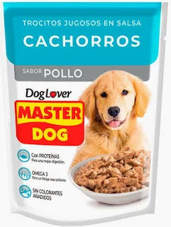 Alimento Húmedo Pollo Cachorro Master Dog 100gr